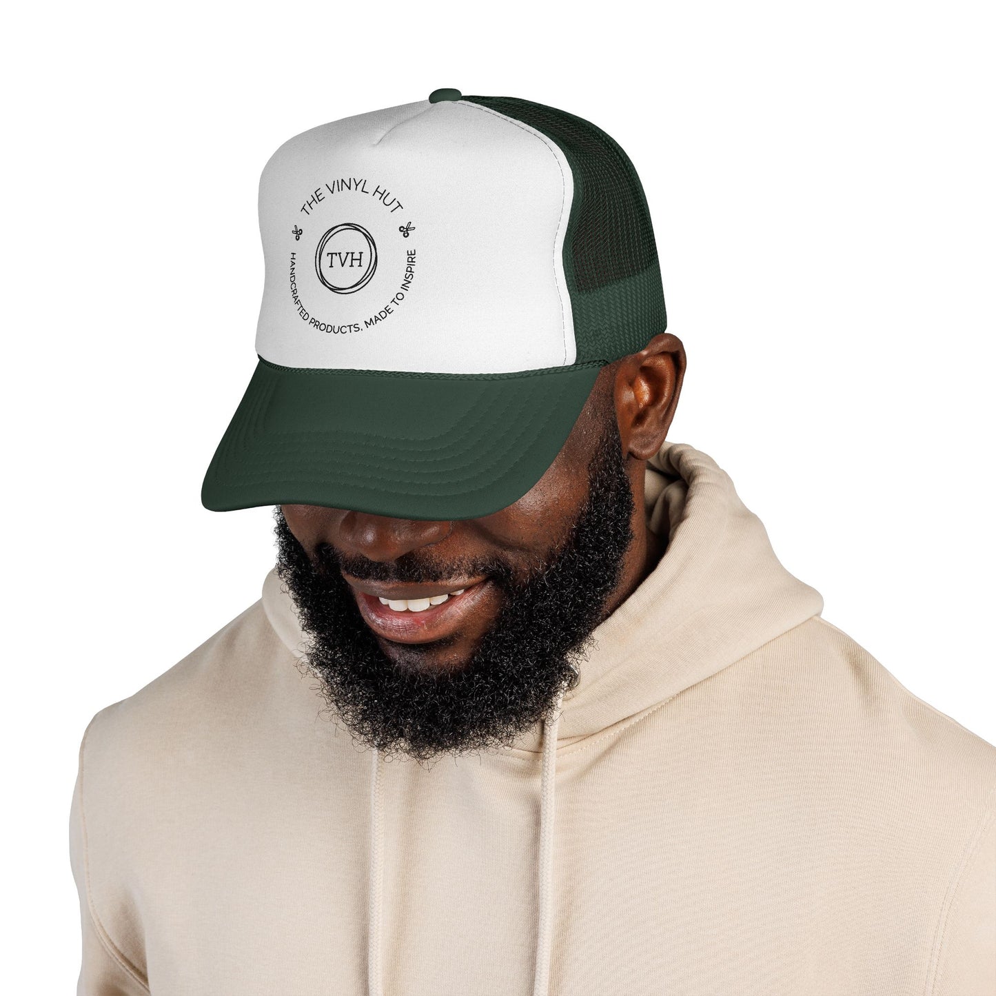 The Vinyl Hut Logo Trucker Cap