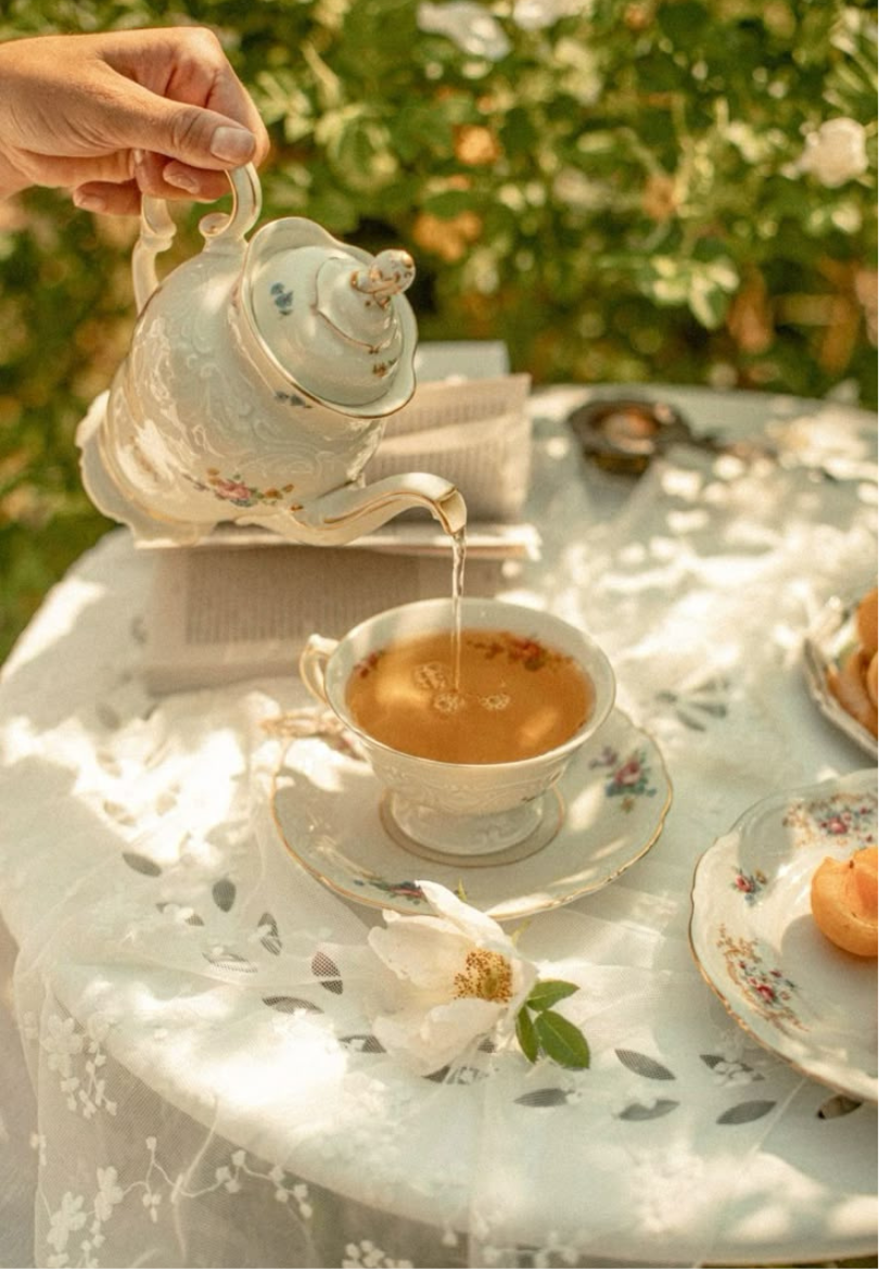 Tea Time Greeting Card