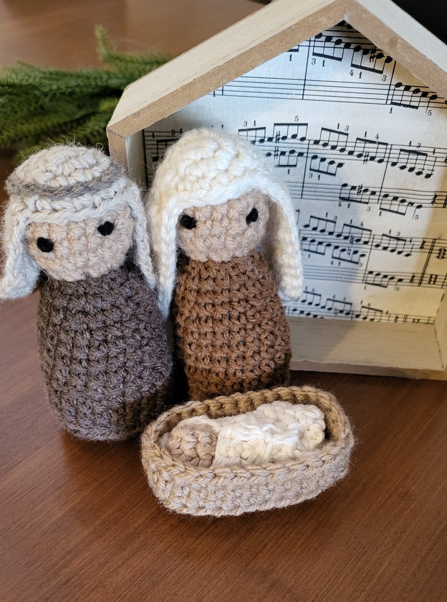 Chrochet Nativity Scene