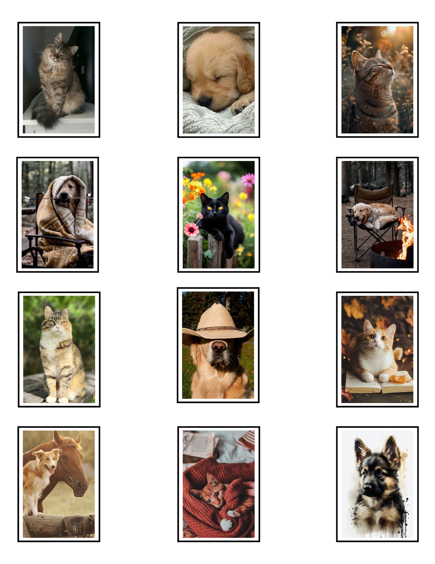 2026 Clipboard Calendar - Paws & Whiskers