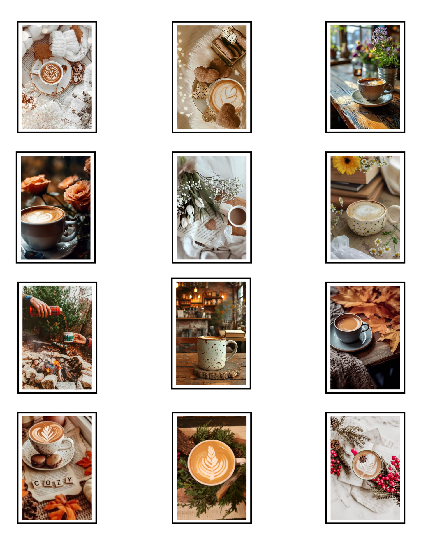 2026 Clipboard Calendar - Sips of the Season