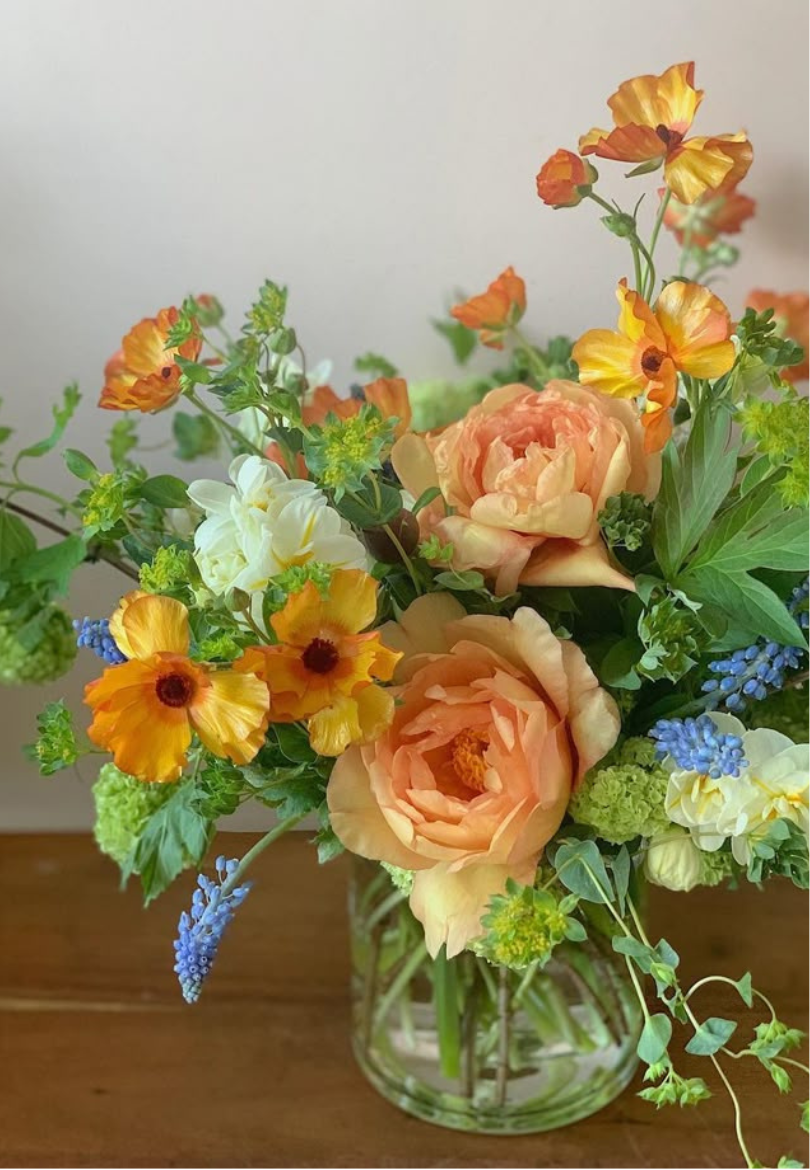 Vibrant Boquet Greeting Card