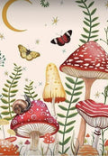 Whimsical Mushrooms Greeting Card