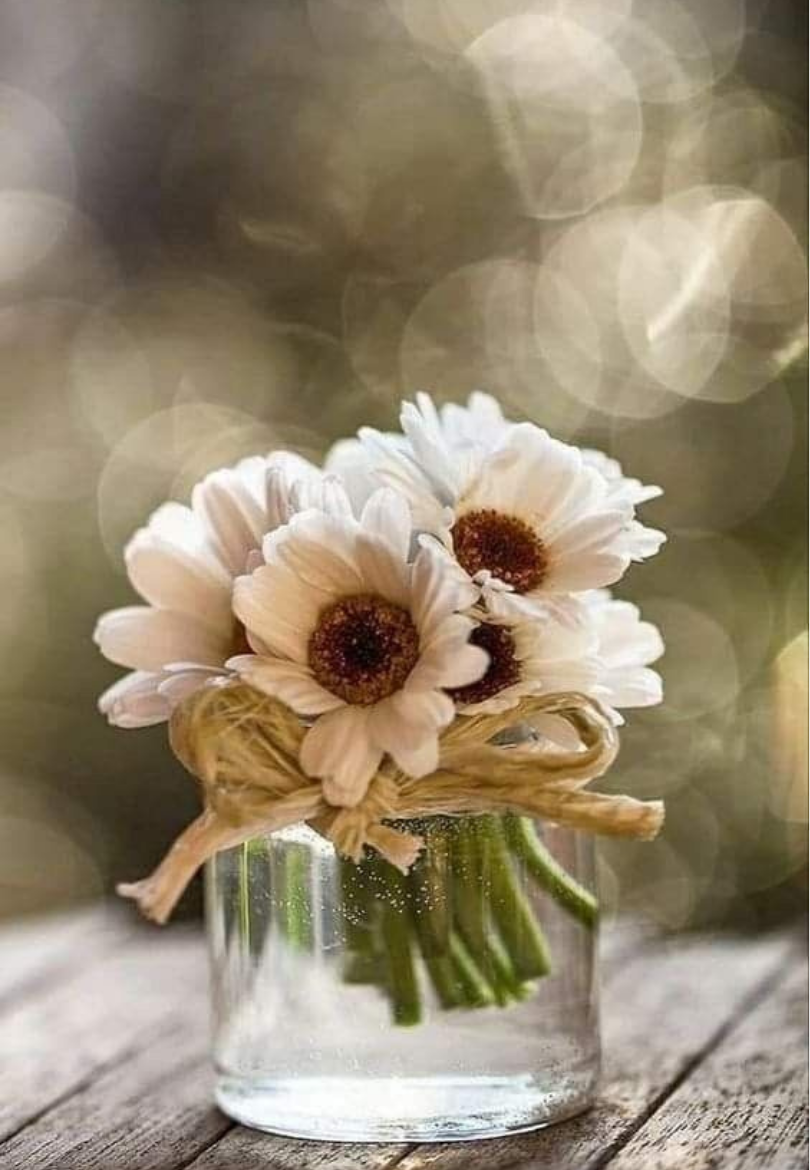 Soft Vintage Floral Greeting Card