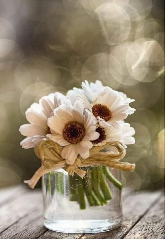 Soft Vintage Floral Greeting Card