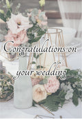 "Congratulations on Your Wedding " Greeting Card