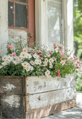 Box of Porch Blossoms Greeting Card