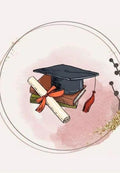 Books, Tassels, & Dreams Greeting Card