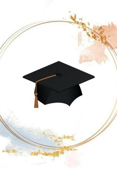 Simple Grad Cap Greeting Card