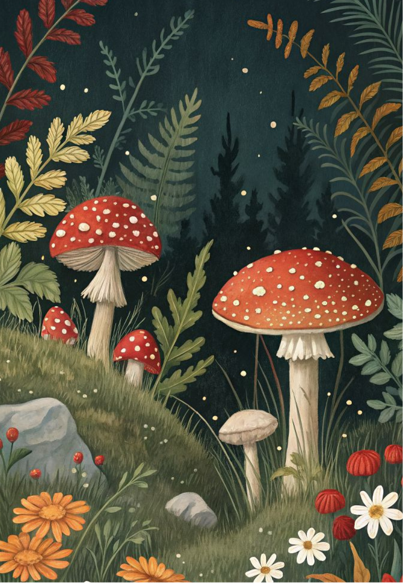 Enchanted Forest Greeting Card