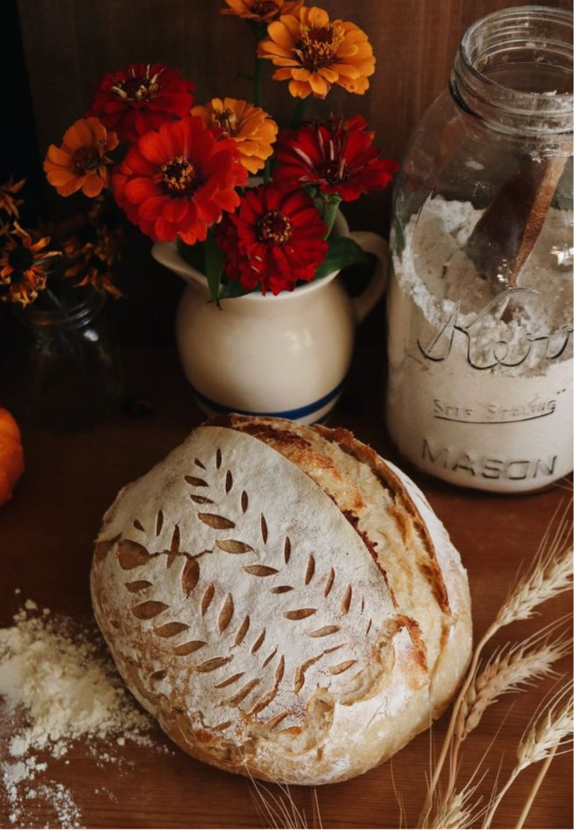 Autumn Sourdough Greeting Card