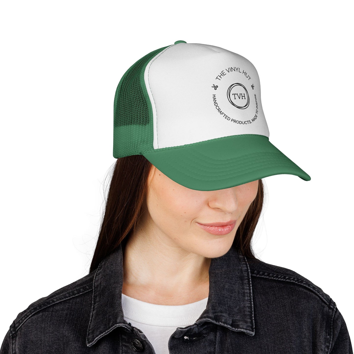 The Vinyl Hut Logo Trucker Cap