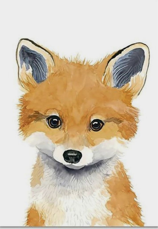 Baby Fox Greeting Card