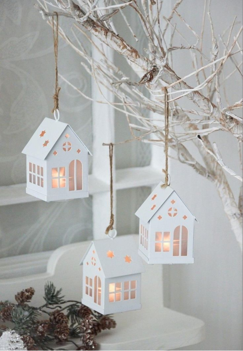 White House Ornaments Greeting Card