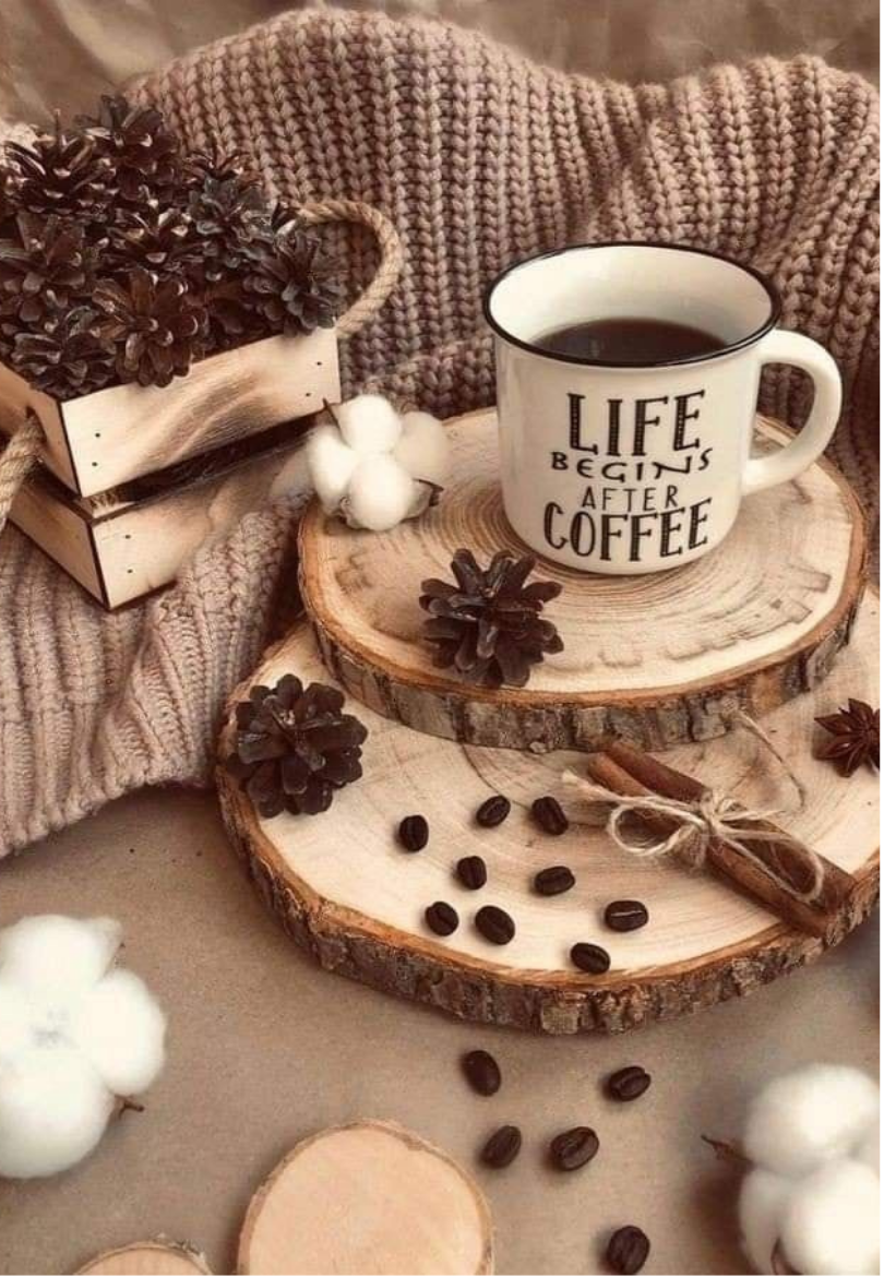 Cozy Coffee Greeting Card