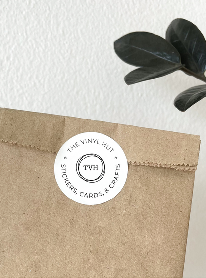 The Vinyl Hut Logo Vinyl Sticker