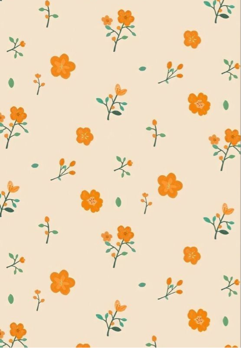 Petite Floral Pattern Greeting Card