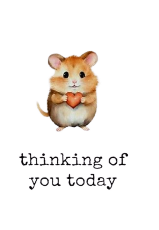 "Thinking Of You" Greeting Card