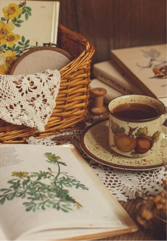 Cozy Tea Greeting Card