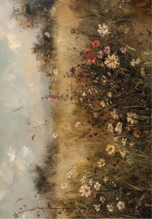 Field in Bloom Greeting Card