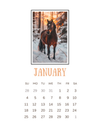 2026 Clipboard Wall Calendar