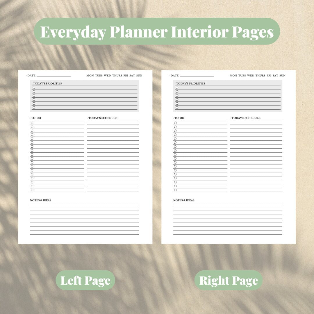 Everyday Daily Planner
