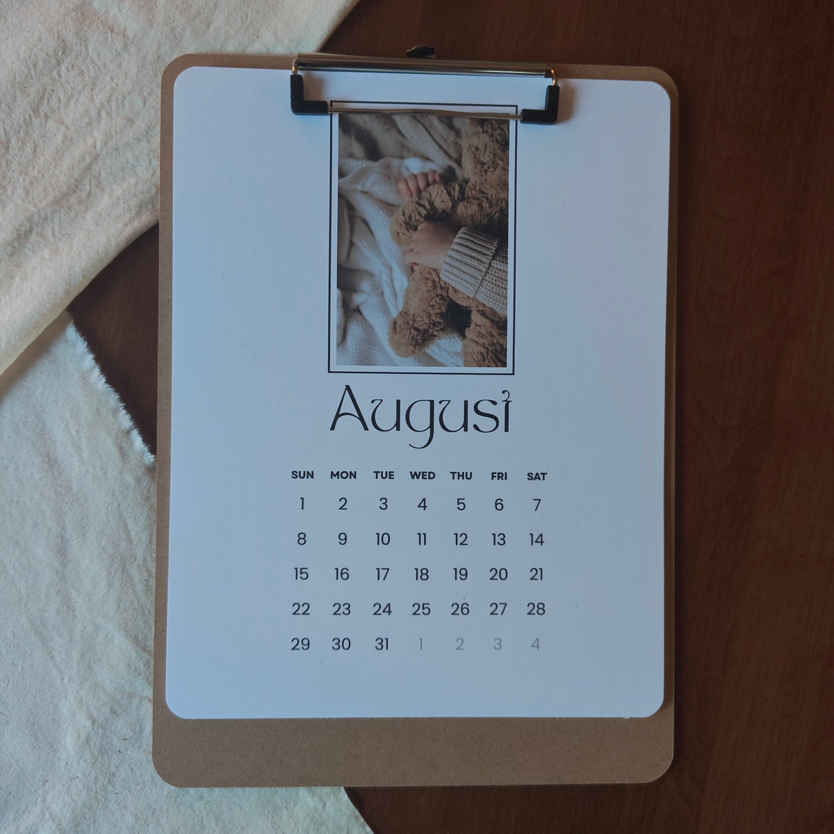 2027 Clipboard Wall Calendar