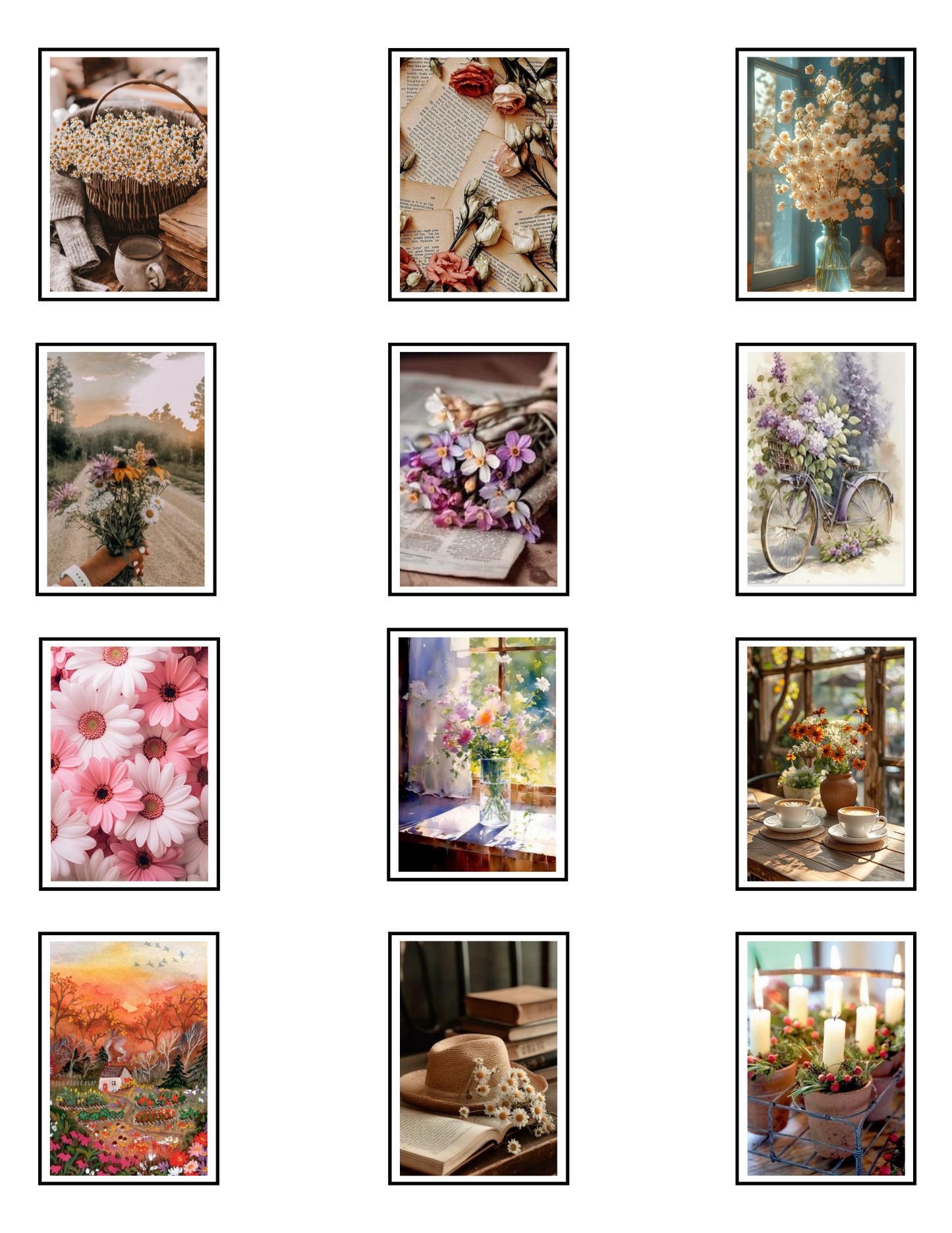 2026 Clipboard Calendar - Moments in Bloom
