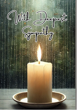 With Deepest Sympathy Greeting Card