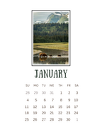 2026 Clipboard Wall Calendar